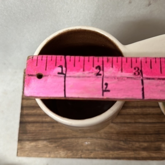 Set of (2) vintage wild game birds mugs. Hand made 1976. Square full handle - Picture 6 of 11
